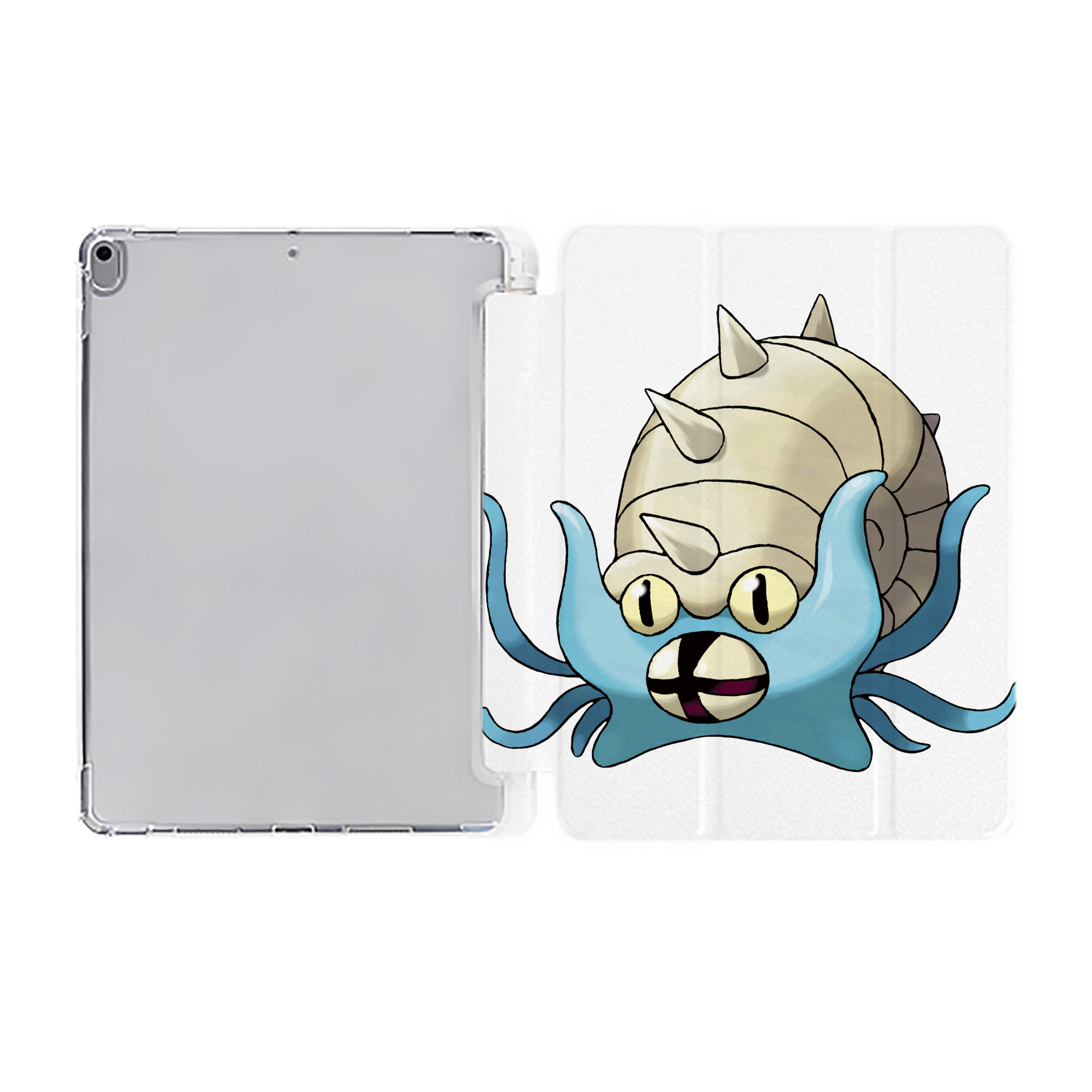 （画像用） ポケットモンスター Pokémon IPad ケース ペン収納付き 三つ折りスタンド PUレザー×シリコン 対応機種9.5/10.5/10.9インチ